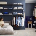 Навесная направляющая - Применение в гардеробной