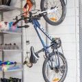 Крючок для велосипеда, горизонтальный - Применение в гаражe
