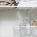 Меш-кошики на направляючі - Застосування в пральнею, ванною