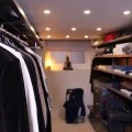 Декоративна планка - Застосування в гардеробній